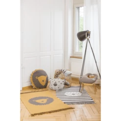 DAVID FUSSENEGGER Tappeto Leone Con Frange 70 X 120 Cm -Negozio online Pink Or Blue david fussenegger tappeto leone con frange 70 x 120 cm a290314 3