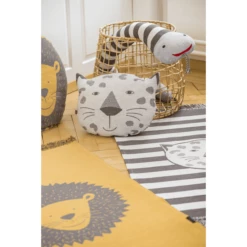 DAVID FUSSENEGGER Tappeto Leone Con Frange 70 X 120 Cm -Negozio online Pink Or Blue david fussenegger tappeto leone con frange 70 x 120 cm a290314 4