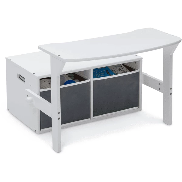 Delta Children Panca Reversibile Con Portaoggetti MySize, Bianco 6 Delta Children Panca Reversibile Con Portaoggetti MySize, Bianco - immagine 4