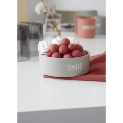 Design Letters Ciotola In Grigio Freddo -Negozio online Pink Or Blue design letters ciotola in grigio freddo a351527 3