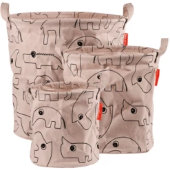 Done By Deer™ Cesti Portaoggetti Contour 3 Pezzi, Rosa 5 Done By Deer™ Cesti Portaoggetti Contour 3 Pezzi, Rosa -Negozio online Pink Or Blue done by deer cesti portaoggetti contour 3 pezzi rosa a279740 1