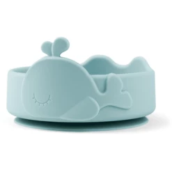 Done By Deer ™ Ciotola E Cucchiaio In Silicone Per Bambini Stick & Stay Wally Blu -Negozio online Pink Or Blue done by deer ciotola e cucchiaio in silicone per bambini stick amp stay wally blu a411934 4