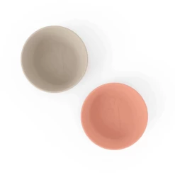 Done By Deer ™ Ciotola Kiddish 2-pack Raffi Sand /Corallo -Negozio online Pink Or Blue done by deer ciotola kiddish 2 pack raffi sand corallo a341382 3