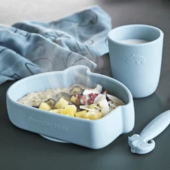 Done By Deer ™ Ciotola Per Bambini Stick And Stay,blu, Dal 6° Mese -Negozio online Pink Or Blue done by deer ciotola per bambini stick and stay blu dal 6 mese a284018 3