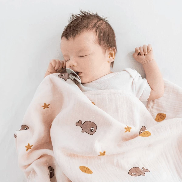 Done By Deer Coperta Per Neonati In Mussola Wally Rosa 5 Done By Deer Coperta Per Neonati In Mussola Wally Rosa - immagine 3