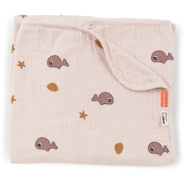 Done By Deer Coperta Per Neonati In Mussola Wally Rosa 3 Done By Deer Coperta Per Neonati In Mussola Wally Rosa