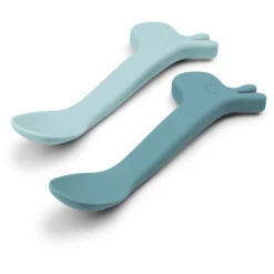 Done By Deer ™ Cucchiaio In Silicone 2 Confezioni, Blu Lalee -Negozio online Pink Or Blue done by deer cucchiaio in silicone 2 confezioni blu lalee a404578 2