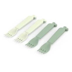 Done By Deer ™ Forchetta Kiddish 4 Pz, Raffi Verde -Negozio online Pink Or Blue done by deer forchetta kiddish 4 pz raffi verde a341399 2