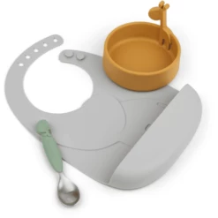 Done By Deer ™ Peekaboo Tableware Set First Pasto In Colorato