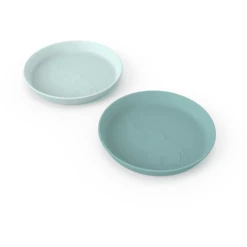 Done By Deer ™ Piatto Kiddish 2-pack Elphee Blu -Negozio online Pink Or Blue done by deer piatto kiddish 2 pack elphee blu a341384 2