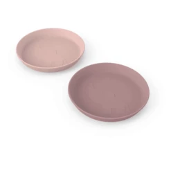 Done By Deer ™ Piatto Kiddish 2-pack Elphee Rosa -Negozio online Pink Or Blue done by deer piatto kiddish 2 pack elphee rosa a341383 2