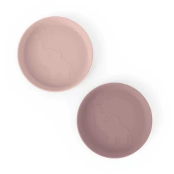 Done By Deer ™ Piatto Kiddish 2-pack Elphee Rosa -Negozio online Pink Or Blue done by deer piatto kiddish 2 pack elphee rosa a341383 3