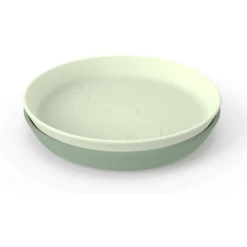Done By Deer ™ Piatto Kiddish 2-pack Elphee Verde