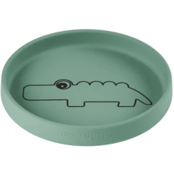 Done By Deer ™ Piatto Per Bambini Croco Verde Dal 6° Mese