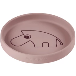 Done By Deer ™ Piatto Per Bambini Zebee Rosa Da 6 Mesi