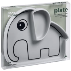 Done By Deer ™ Piatto Stick & Stay Grigio, Dal 6° Mese -Negozio online Pink Or Blue done by deer piatto stick stay grigio dal 6 mese a281439 3