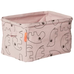 Done By Deer ™ Scatola Portaoggetti In Tessuto, Rosa -Negozio online Pink Or Blue done by deer scatola portaoggetti in tessuto rosa a279717 1