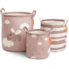 Done By Deer ™ Set Di Cestini Portaoggetti 3 Pezzi Happy Clouds Rosa 1 Done By Deer ™ Set Di Cestini Portaoggetti 3 Pezzi Happy Clouds Rosa -Negozio online Pink Or Blue done by deer set di cestini portaoggetti 3 pezzi happy clouds rosa a404420