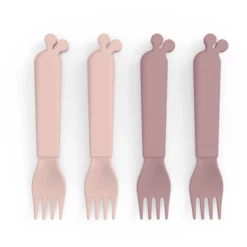 Done By Deer Set Di Forchette Kiddish 4 Confezioni Raffi Rosa -Negozio online Pink Or Blue done by deer set di forchette kiddish 4 confezioni raffi rosa a341397 3