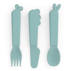 Done By Deer ™ Set Di Posate Kiddish Deer Friends Blu -Negozio online Pink Or Blue done by deer set di posate kiddish deer friends blu a341389 4