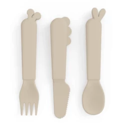 Done By Deer ™ Set Di Posate Kiddish Deer Friends Sand -Negozio online Pink Or Blue done by deer set di posate kiddish deer friends sand a341427 4