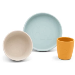 Done By Deer ™ Set Di Stoviglie Stick & Stay Deer Friends Mix Di Colori -Negozio online Pink Or Blue done by deer set di stoviglie stick amp stay deer friends mix di colori a341420 2