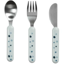 Done By Deer ™ Set Posate Dreamy A Pois, Blu Da 6 Mesi -Negozio online Pink Or Blue done by deer set posate dreamy a pois blu da 6 mesi a286972 3