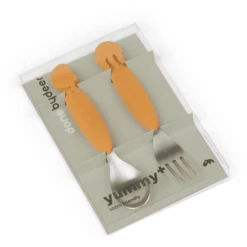 Done By Deer ™ Spoon & Fork Set YummyPlus Sea Friends In Giallo Senape 7 Done By Deer ™ Spoon & Fork Set YummyPlus Sea Friends In Giallo Senape -Negozio online Pink Or Blue done by deer spoon amp fork set yummyplus sea friends in giallo senape a310917 1