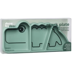 Done By Deer ™ Stick And Stay Snack Plate Verde, Dal 6° Mese -Negozio online Pink Or Blue done by deer stick and stay snack plate verde dal 6 mese a284021 2