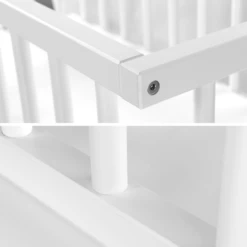 Dreamgood Lettino Co-sleeping In Faggio Laccato Bianco | Materasso Prime -Negozio online Pink Or Blue dreamgood lettino co sleeping in faggio laccato bianco materasso prime a348579 2