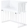 Dreamgood Lettino Co-sleeping In Faggio Laccato Bianco | Materasso Prime | Paracolpi, Bianco Con Stelle Grigio Chiaro/grigio Argento -Negozio online Pink Or Blue dreamgood lettino co sleeping in faggio laccato bianco materasso prime paracolpi bianco con stelle grigio chiaro grigio argento a348696