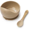 Elodie Ciotola In Silicone Con Cucchiaio, Pure Khaki -Negozio online Pink Or Blue elodie ciotola in silicone con cucchiaio pure khaki a372176
