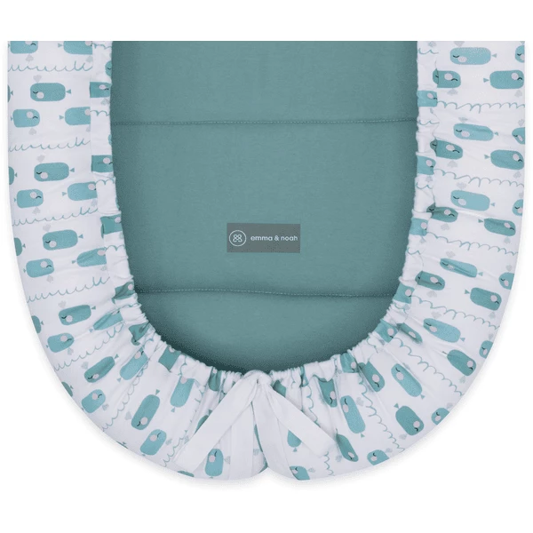 Emma & Noah Coccolare Nido Balena Blu 7 Emma & Noah Coccolare Nido Balena Blu - immagine 5