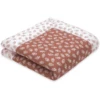 Emma & Noah Coperta A Gattoni Floral Mocca -Negozio online Pink Or Blue emma amp noah coperta a gattoni floral mocca a347612