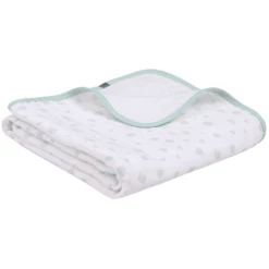 Emma & Noah Coperta Punti Menta 120 X 120 Cm -Negozio online Pink Or Blue emma amp noah coperta punti menta 120 x 120 cm a297445 4