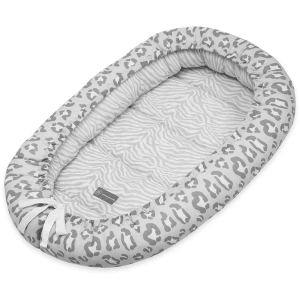 Emma & Noah Cuddle Nest Leo Grey 3 Emma & Noah Cuddle Nest Leo Grey