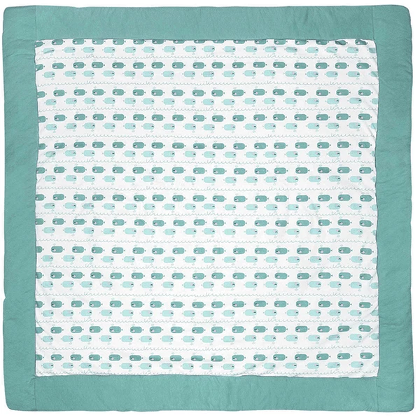Emma & Noah Coperta Per Gattonare Balena Blu 120 X 120 Cm 3 Emma & Noah Coperta Per Gattonare Balena Blu 120 X 120 Cm
