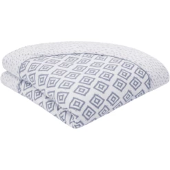 Emma & Noah Coperta Per Gattonare Rotonda Blu 100 Cm -Negozio online Pink Or Blue emma noah coperta per gattonare rotonda blu 100 cm a275659 1