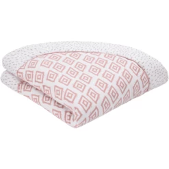 Emma & Noah Coperta Per Gattonare Rotonda Rosa 100 Cm -Negozio online Pink Or Blue emma noah coperta per gattonare rotonda rosa 100 cm a275663 1