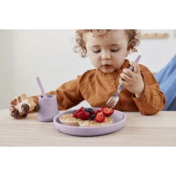 Everyday Baby Piatto In Silicone, Lavanda Chiaro -Negozio online Pink Or Blue everyday baby piatto in silicone lavanda chiaro a344069 1