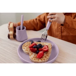 Everyday Baby Posate Per Imparare A Mangiare, Acciaio Inossidabile Con Manico In Silicone, 2 Pezzi Light Lavanda -Negozio online Pink Or Blue everyday baby posate per imparare a mangiare acciaio inossidabile con manico in silicone 2 pezzi light lavanda a344140 1