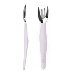 Everyday Baby Posate Per Imparare A Mangiare, Acciaio Inossidabile Con Manico In Silicone, 2 Pezzi Light Lavanda -Negozio online Pink Or Blue everyday baby posate per imparare a mangiare acciaio inossidabile con manico in silicone 2 pezzi light lavanda a344140 2