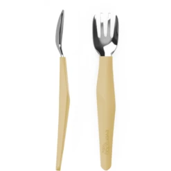 Everyday Baby Posate Per Imparare A Mangiare, Acciaio Inossidabile Con Manico In Silicone, 2 Pezzi Morbido Yellow -Negozio online Pink Or Blue everyday baby posate per imparare a mangiare acciaio inossidabile con manico in silicone 2 pezzi morbido yellow a344142 3