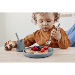 Everyday Baby Posate Per Imparare A Mangiare, In Acciaio Inossidabile Con Manico In Silicone, 2 Pezzi Harmony Green -Negozio online Pink Or Blue everyday baby posate per imparare a mangiare in acciaio inossidabile con manico in silicone 2 pezzi harmony green a344144 1