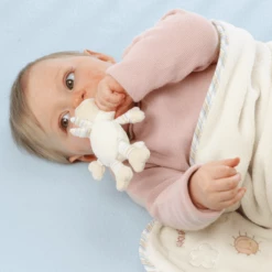 FEHN Copertina Baby Love Pecora Paul -Negozio online Pink Or Blue fehn copertina baby love pecora paul a005535 3