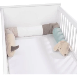 Fehn® Paracolpi A Treccia Bassotto Bruno 180 Cm -Negozio online Pink Or Blue fehn paracolpi a treccia bassotto bruno 180 cm a273838 3