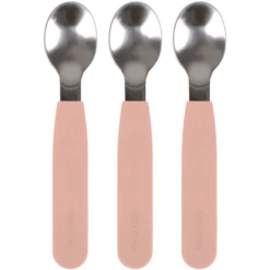 Filibabba Cucchiaio In Silicone 3-pack, Peach -Negozio online Pink Or Blue filibabba cucchiaio in silicone 3 pack peach a344378 1