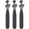 Filibabba Cucchiaio In Silicone 3-pack, Stone Grigio -Negozio online Pink Or Blue filibabba cucchiaio in silicone 3 pack stone grigio a344382