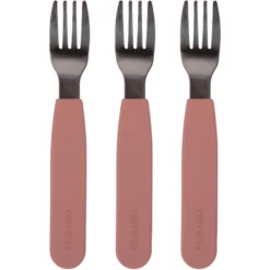Filibabba Forchette In Silicone 3 Pezzi - Rosa -Negozio online Pink Or Blue filibabba forchette in silicone 3 pezzi rosa a399488 1