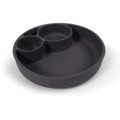 Filibabba Piatto Diviso In Silicone - Stone Grigio -Negozio online Pink Or Blue filibabba piatto diviso in silicone stone grigio a399716 4